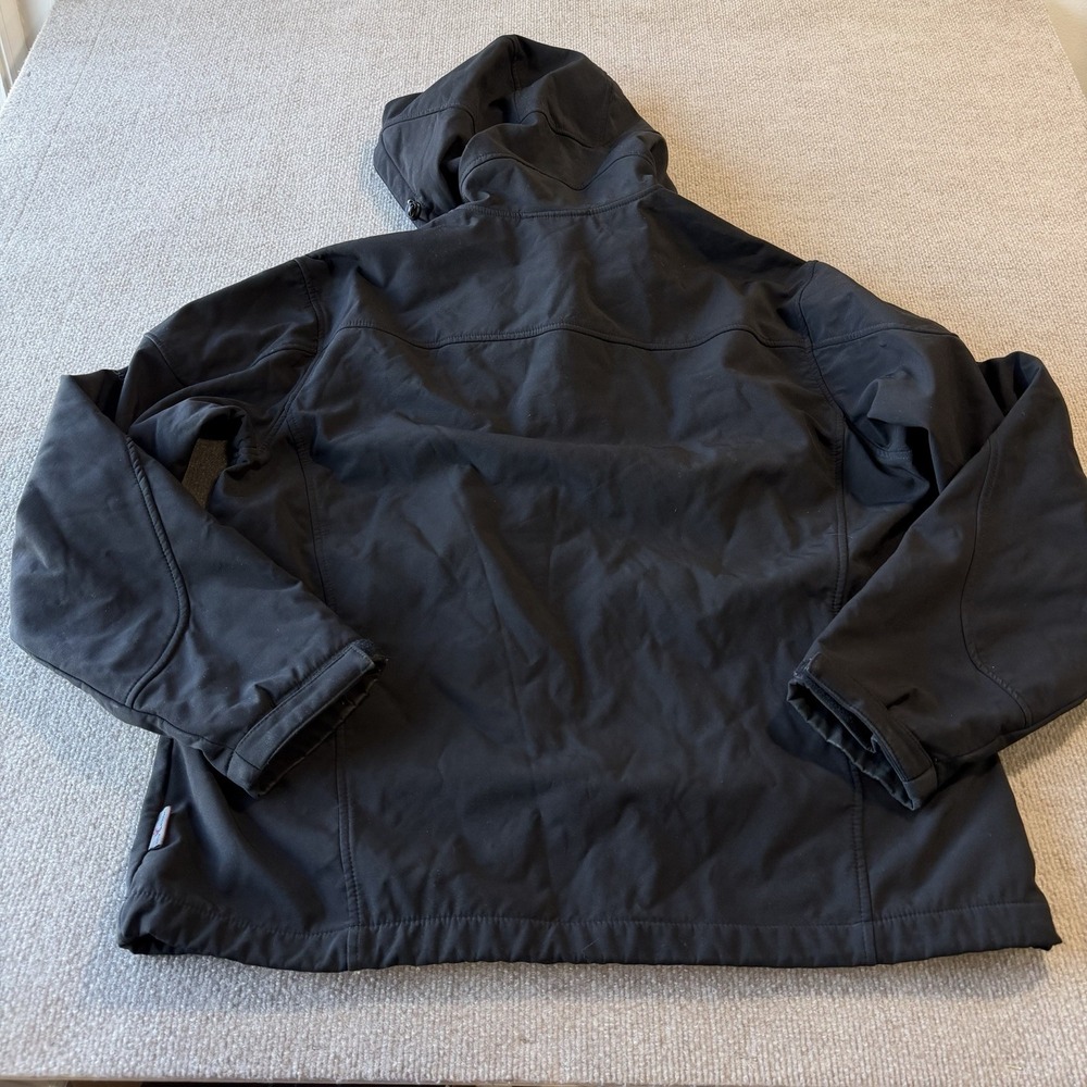 Free Country Men's Odyssey II Flex Super Softshell® Black Jacket Size Large - Picture 10 of 10